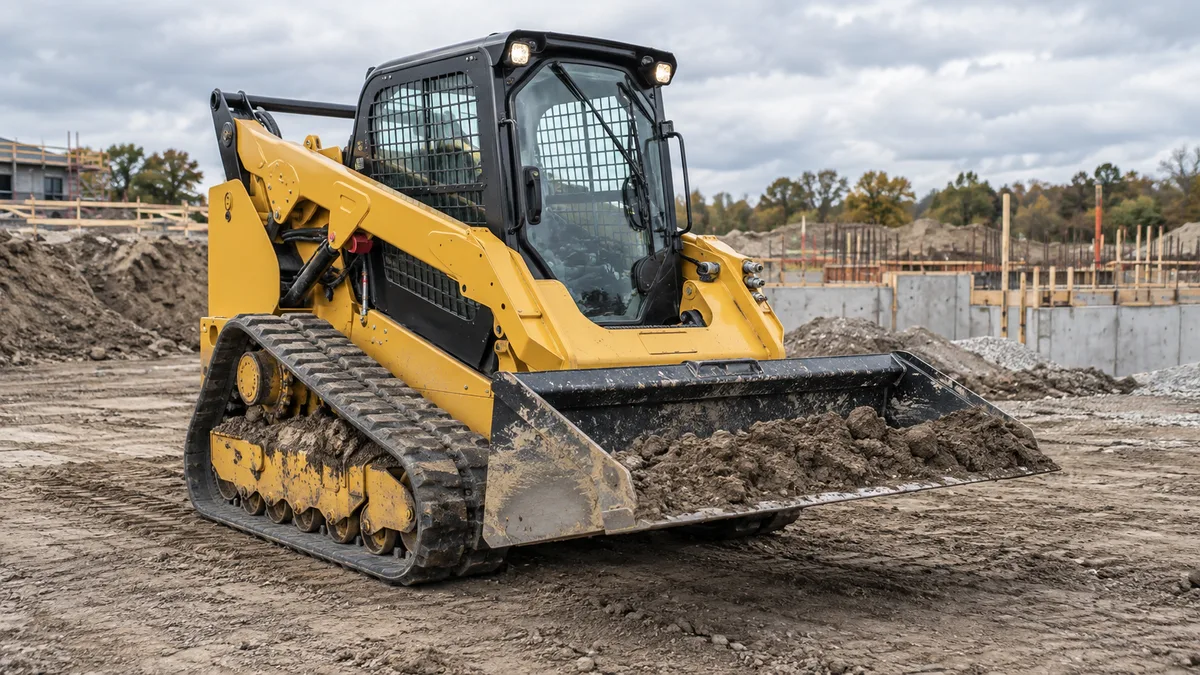 Caterpillar 299D3 Compact Track Loader representative field image